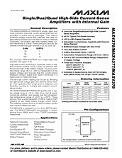 DataSheet MAX4376 pdf